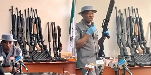 TIN CAN ISLAND CUSTOMS COMMAND THWARTS IMPORTATION OF ARMS, AMMUNITION, DRUGS…Collects N240.3billion revenue in January, February and part of March