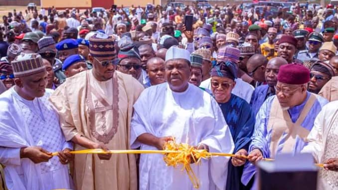 PRESIDENT TINUBU COMMISSIONS FUNTUA INLAND DRY PORT