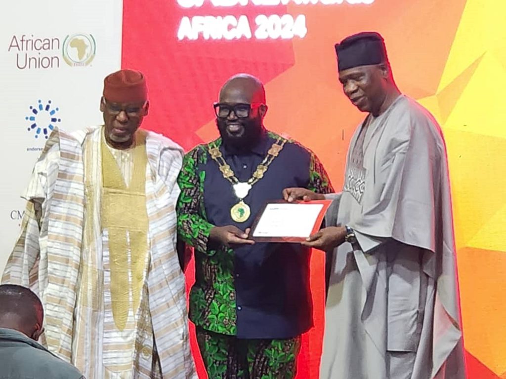 POSITIVE APPLICATION OF PR RUDIMENTS: AFRICAN PUBLIC RELATIONS ASSOCIATION HONOURS CGC ADENIYI
