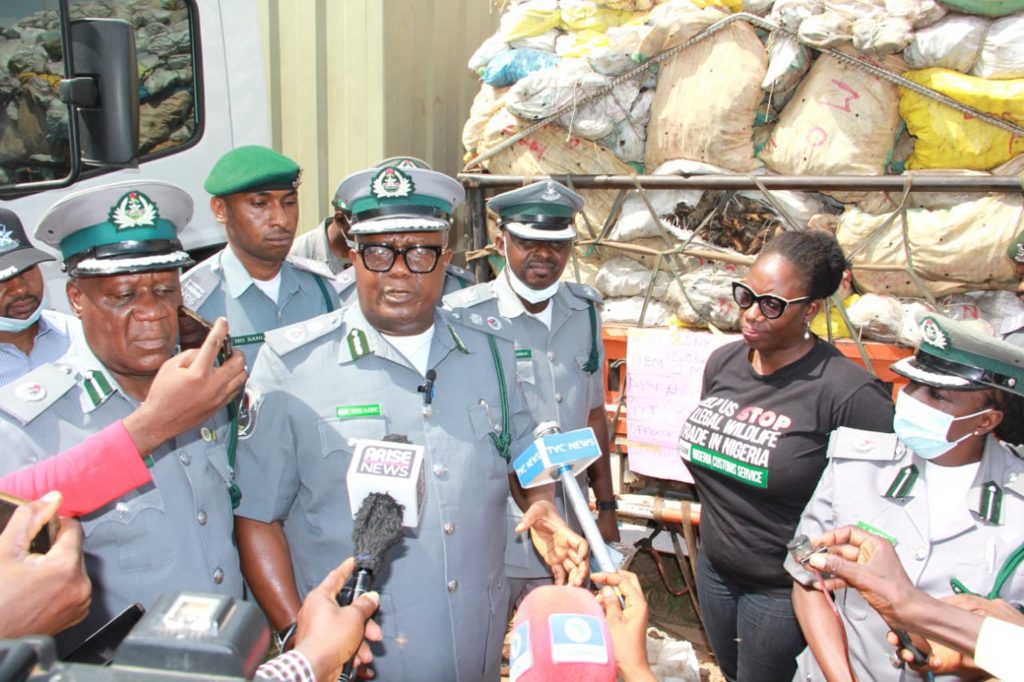 WAR AGAINST SMUGGLERS: KADUNA CUSTOMS SEIZES DRIED DONKEY BONES, OTHERS WORTH N3 BILLION