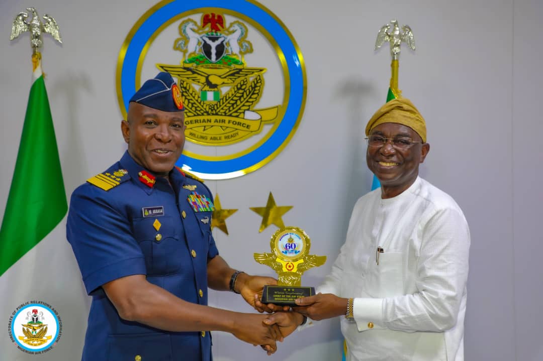 DG, NIMASA chats with Chief of Air Staff on Security matters