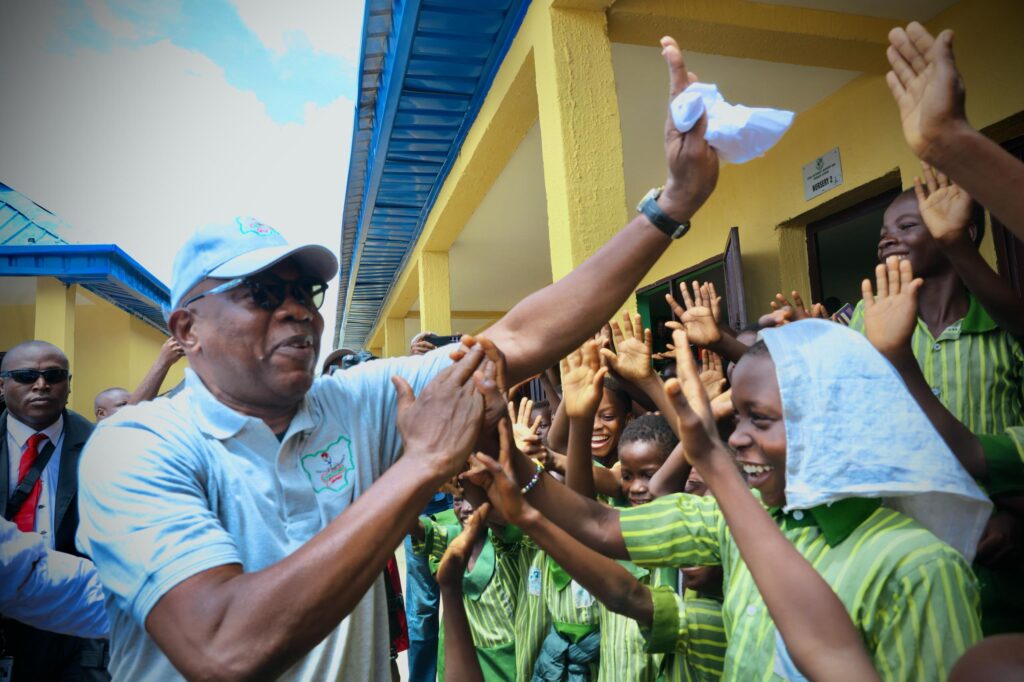 CUSTOMS, SHOWCASING REAL CORPORATE SOCIAL RESPONSIBILITY AT SAGBOKOJI’S SCHOOL AND HEALTH CENTRE