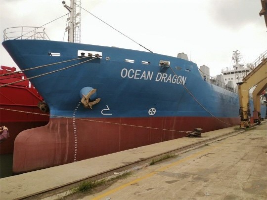 NPA BERTHS FIRST WHOLLY NIGERIAN-OWNED CONTAINER VESSEL, MV OCEAN DRAGON