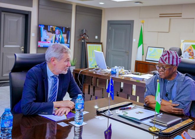 NIGERIA PLANS TO CURTAIL ILLEGAL FISHING WITH €59M WASOP’S SUPPORT, AS OYETOLA HOSTS EU ENVOY